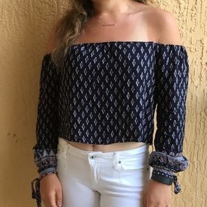Off the shoulder top